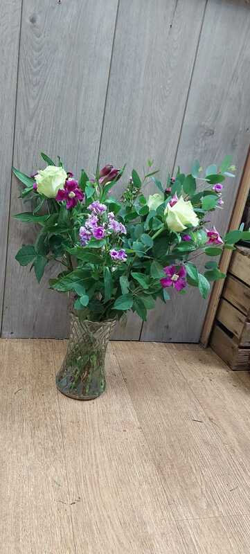 Flowers delivered to customer