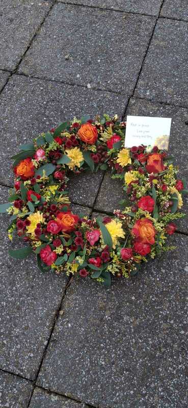 Flowers delivered to customer