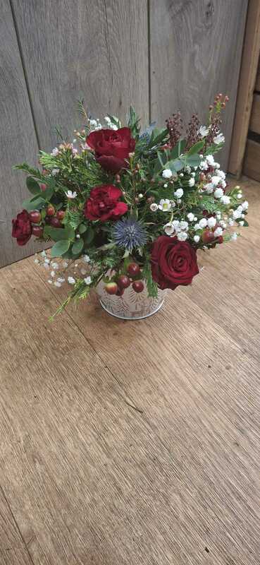 Flowers delivered to customer