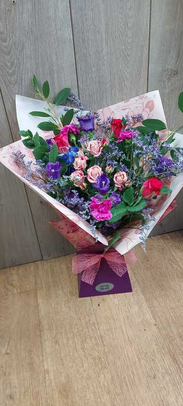 Flowers delivered to customer