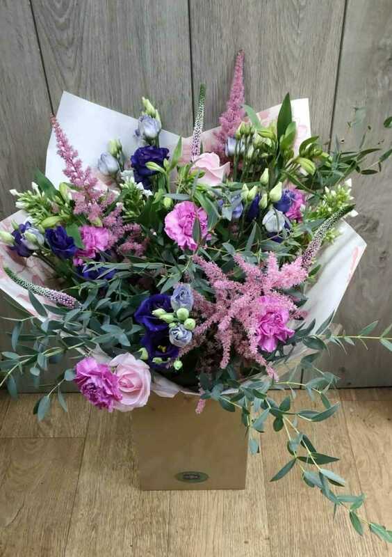 Flowers delivered to customer