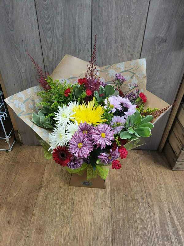Flowers delivered to customer