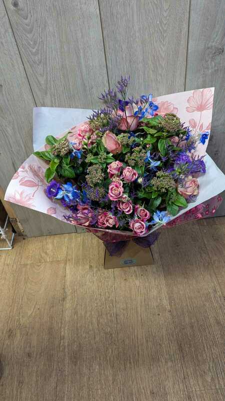 Flowers delivered to customer