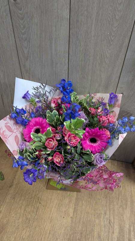Flowers delivered to customer
