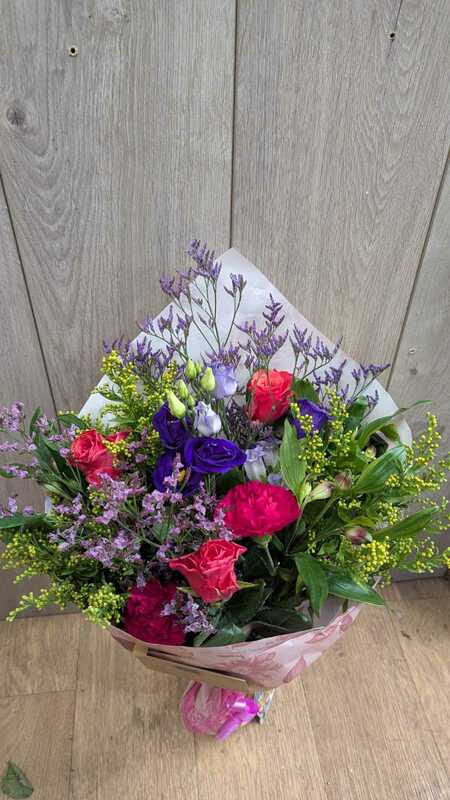 Flowers delivered to customer