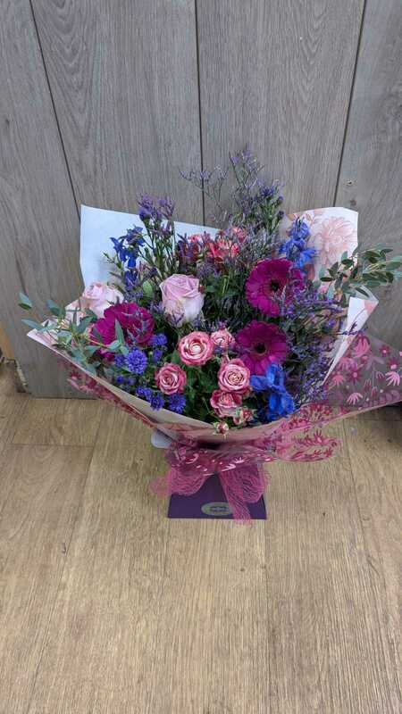 Flowers delivered to customer