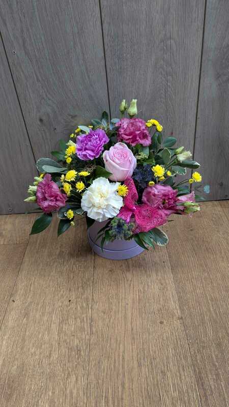 Flowers delivered to customer