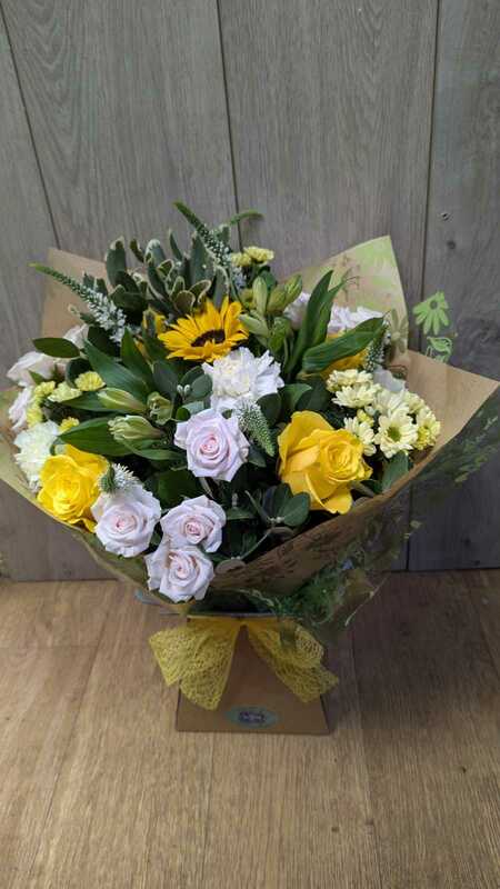 Flowers delivered to customer