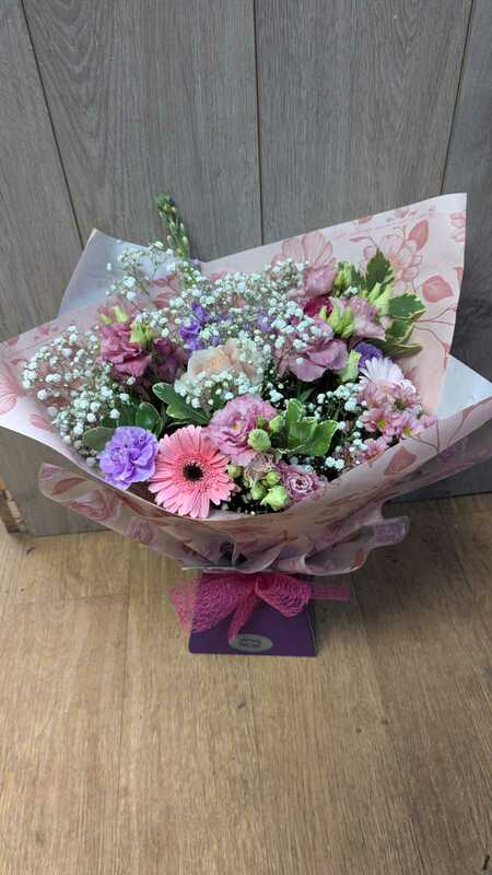 Flowers delivered to customer