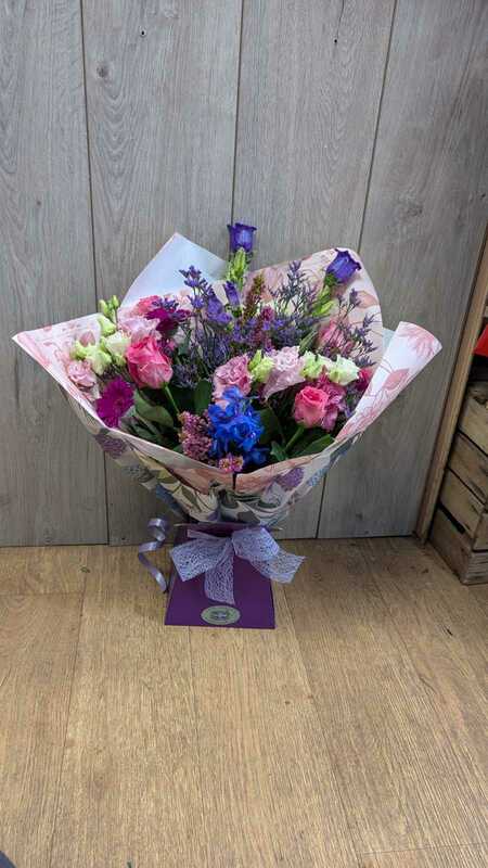 Flowers delivered to customer