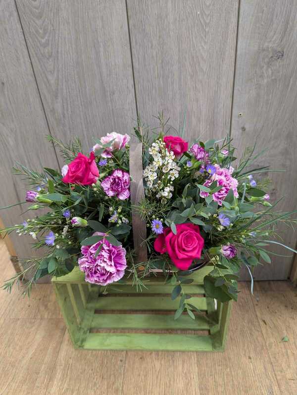 Flowers delivered to customer