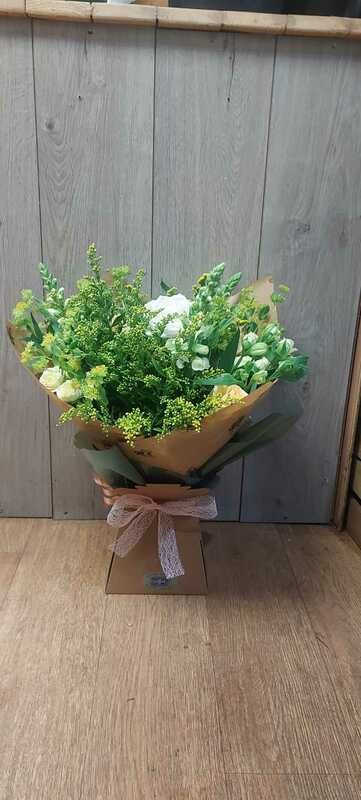 Flowers delivered to customer
