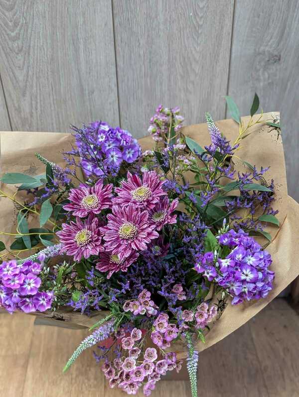 Flowers delivered to customer