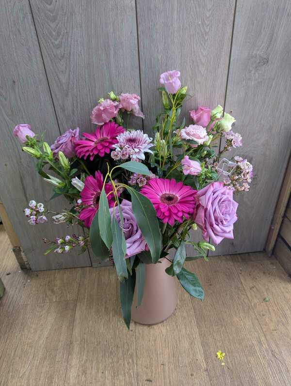 Flowers delivered to customer