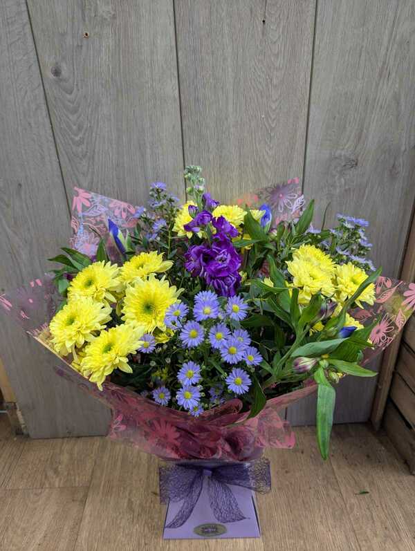 Flowers delivered to customer