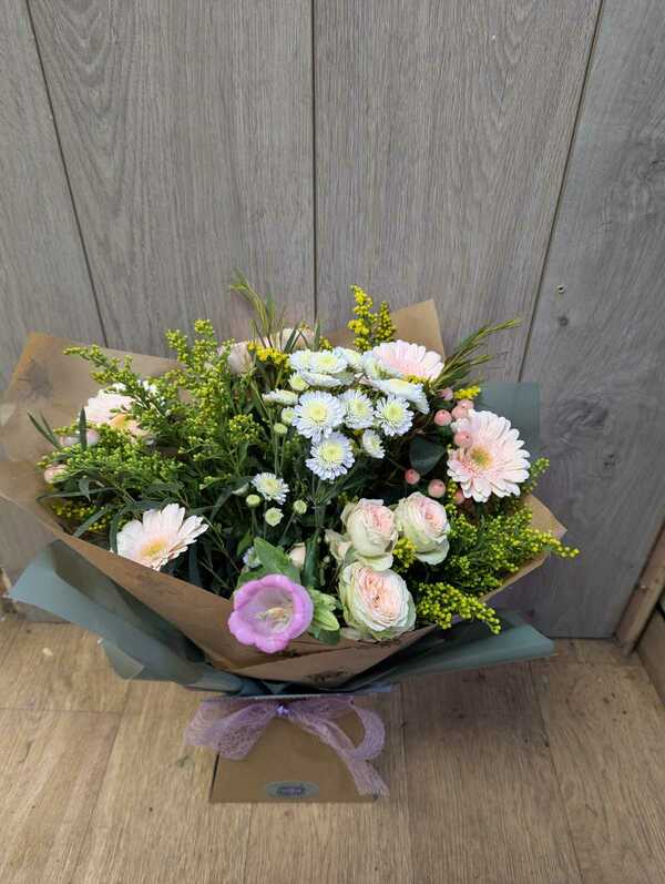 Flowers delivered to customer