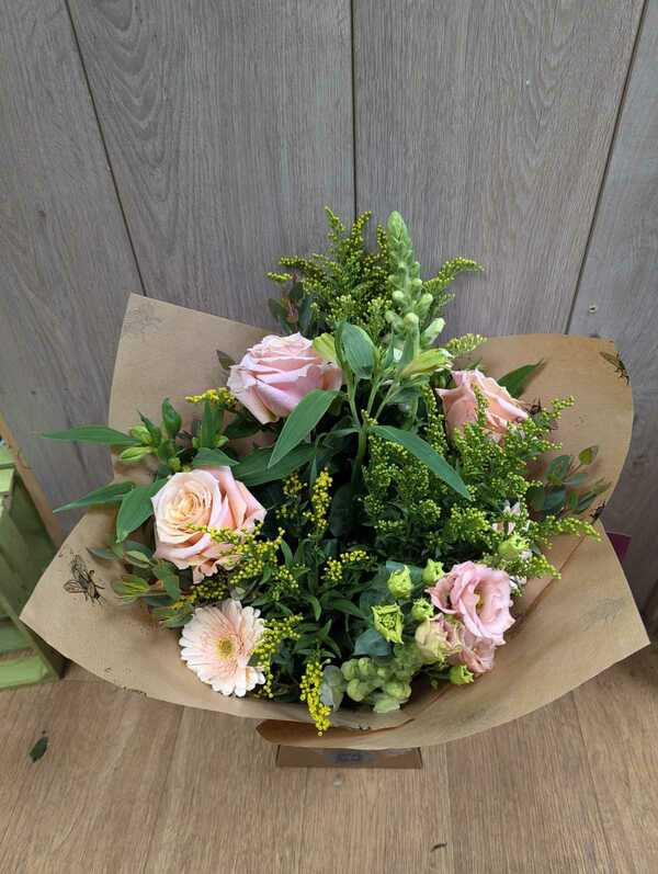 Flowers delivered to customer