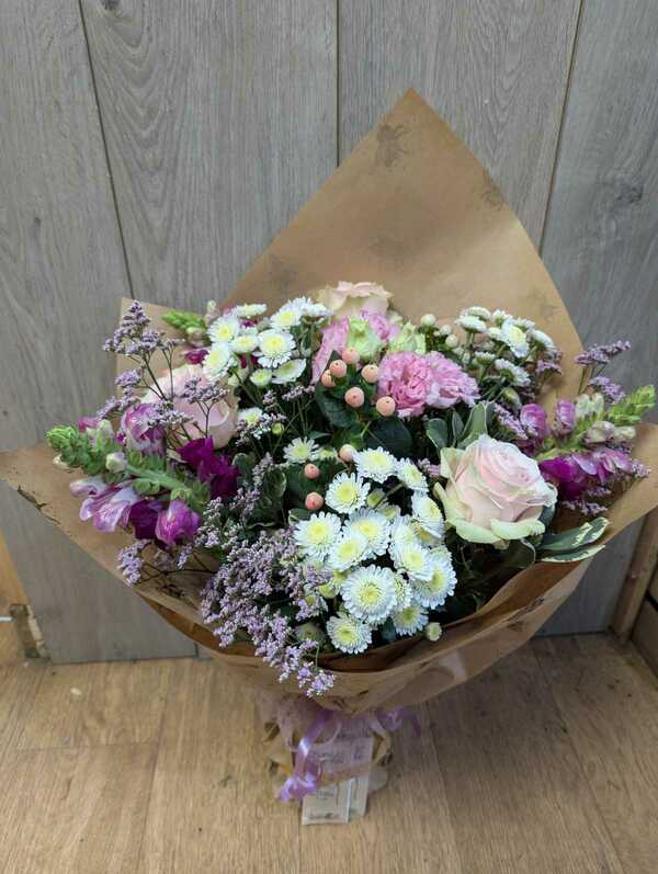 Flowers delivered to customer