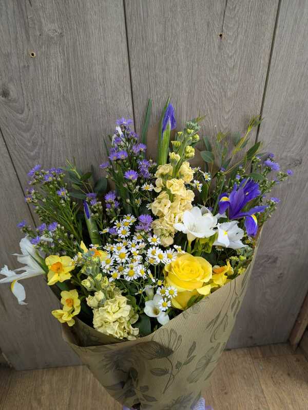Flowers delivered to customer
