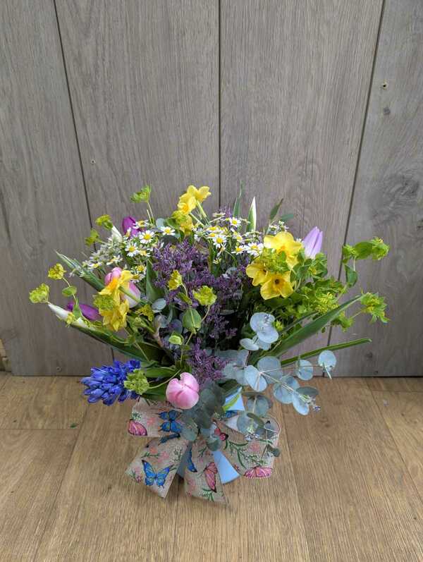 Flowers delivered to customer