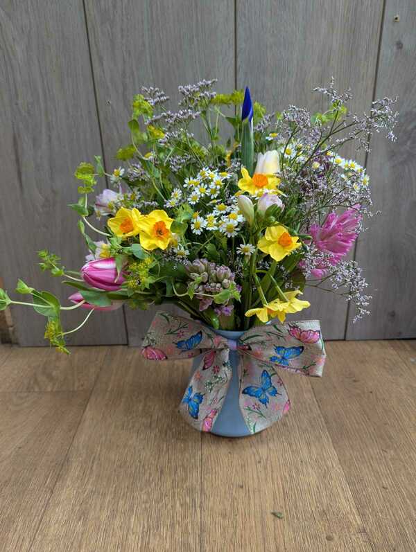 Flowers delivered to customer