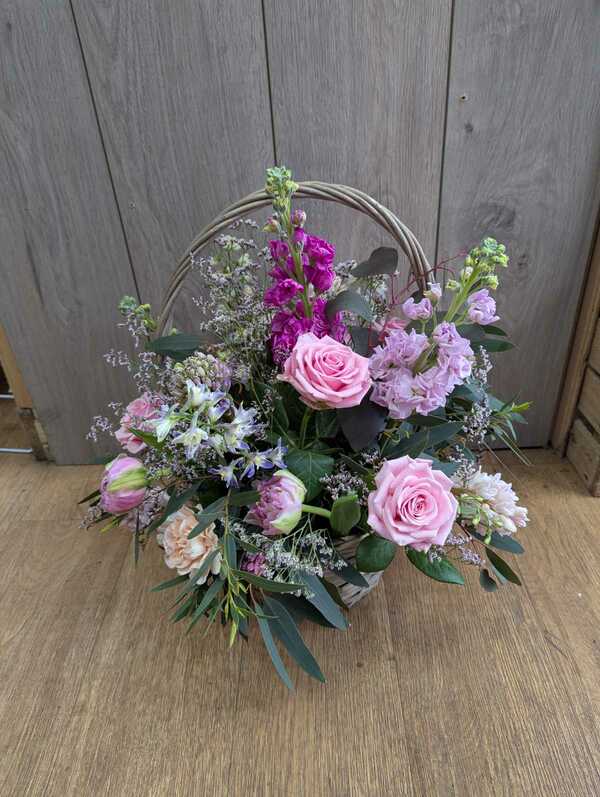 Flowers delivered to customer