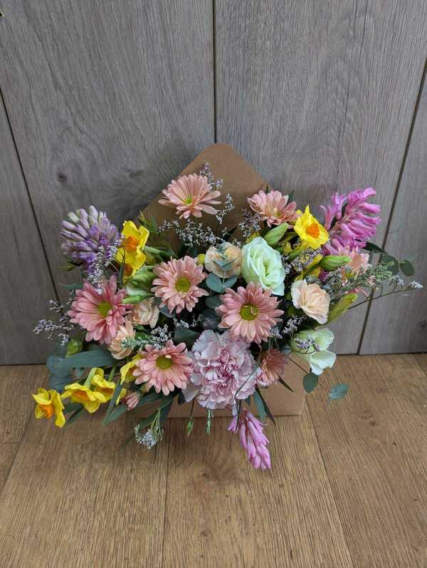 Flowers delivered to customer