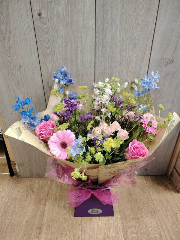 Flowers delivered to customer