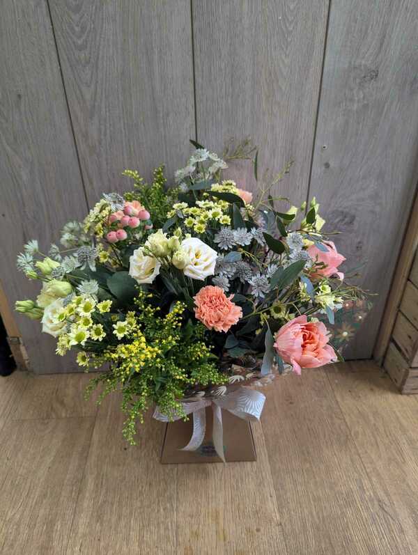 Flowers delivered to customer