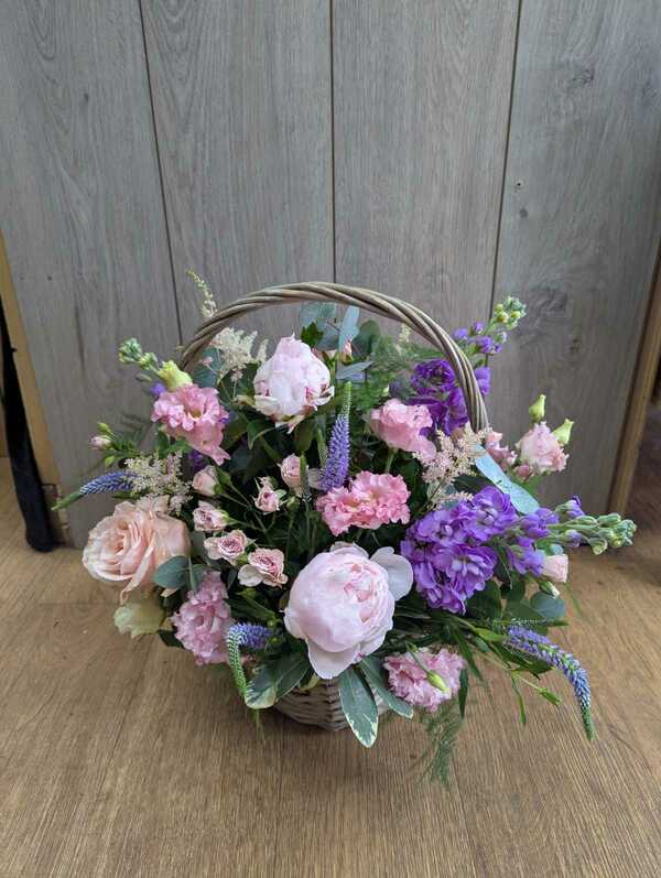 Flowers delivered to customer