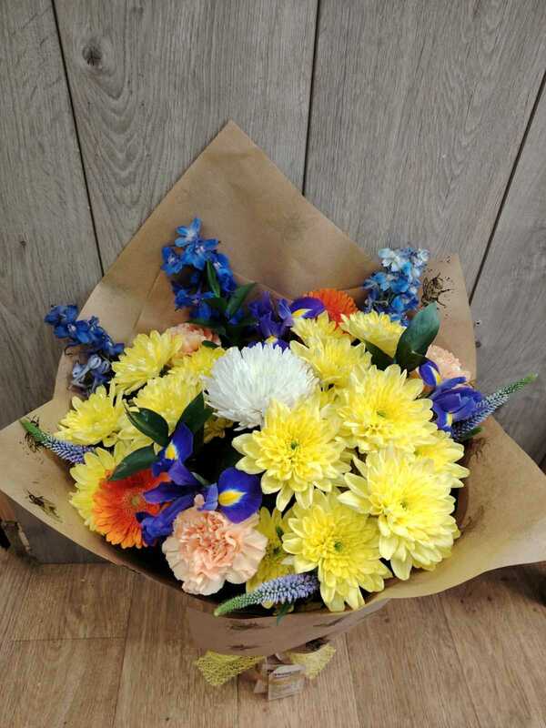 Flowers delivered to customer