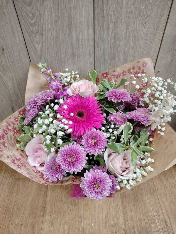 Flowers delivered to customer