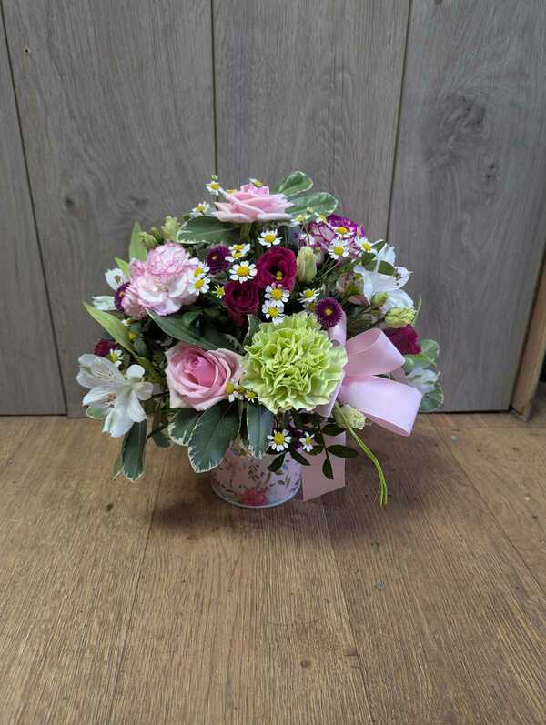 Flowers delivered to customer