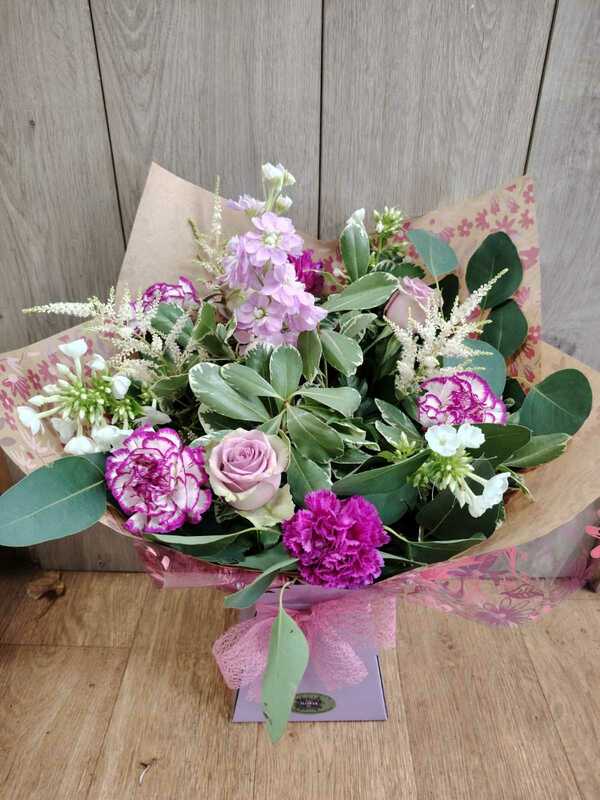 Flowers delivered to customer