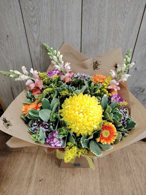 Flowers delivered to customer