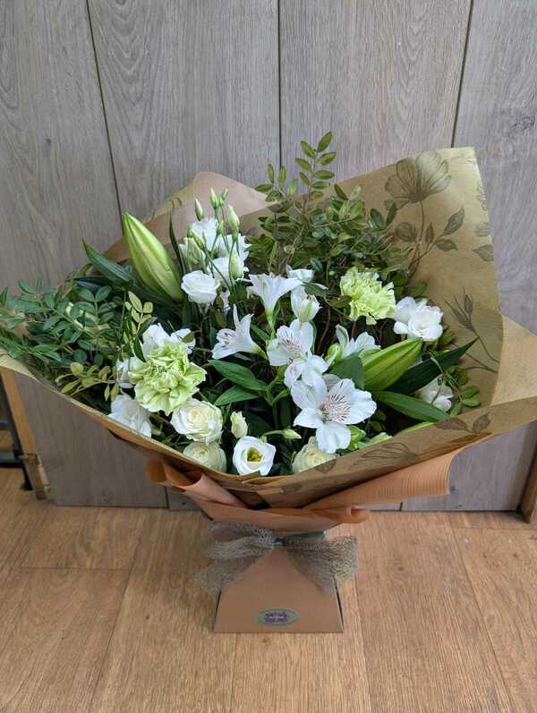Flowers delivered to customer
