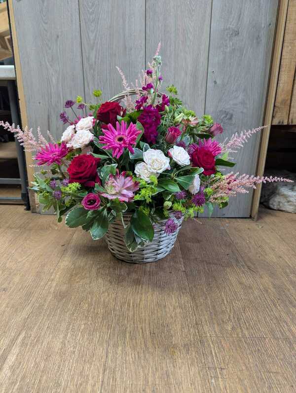 Flowers delivered to customer