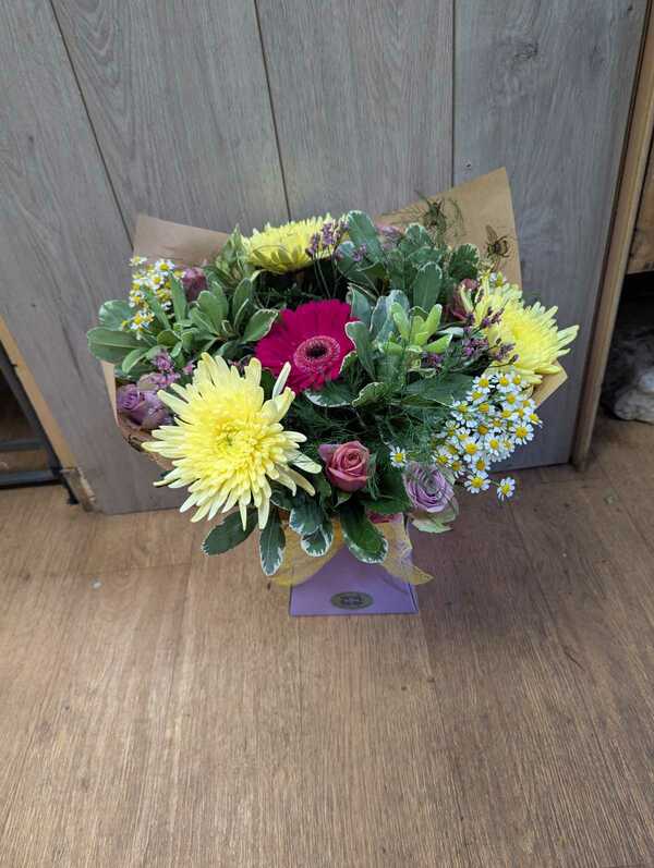 Flowers delivered to customer