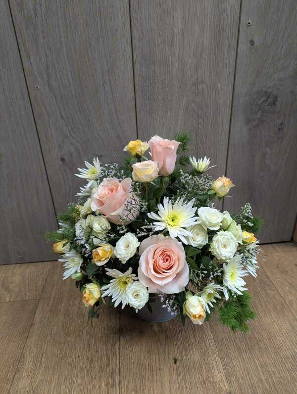 Flowers delivered to customer