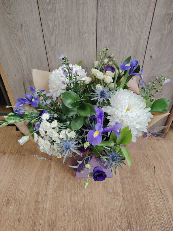 Flowers delivered to customer