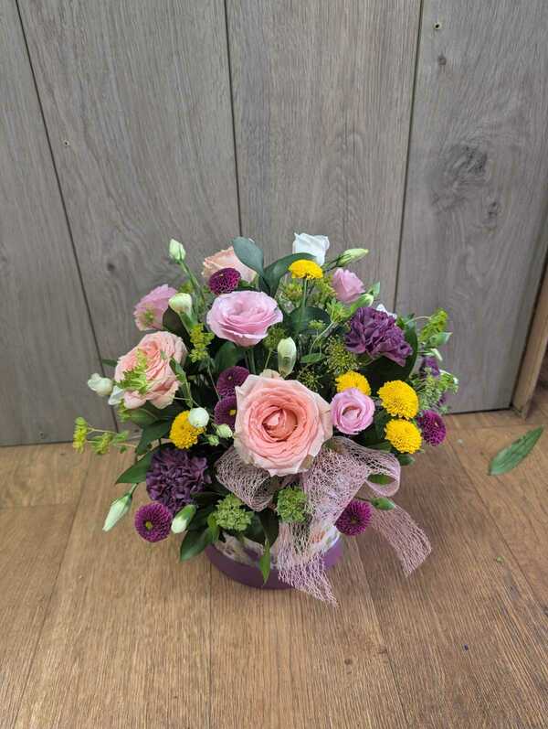 Flowers delivered to customer