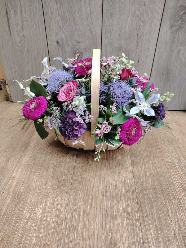 Flowers delivered to customer