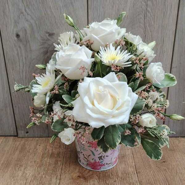 Flowers delivered to customer