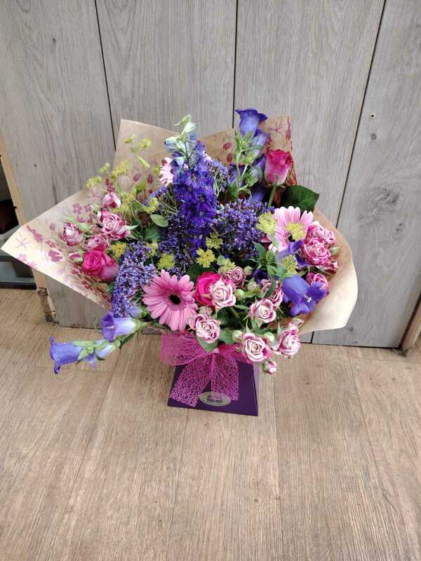 Flowers delivered to customer