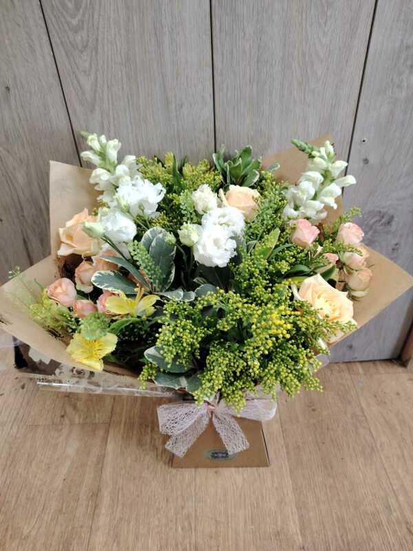 Flowers delivered to customer