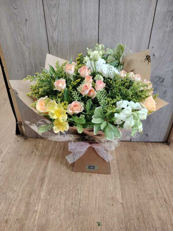 Flowers delivered to customer