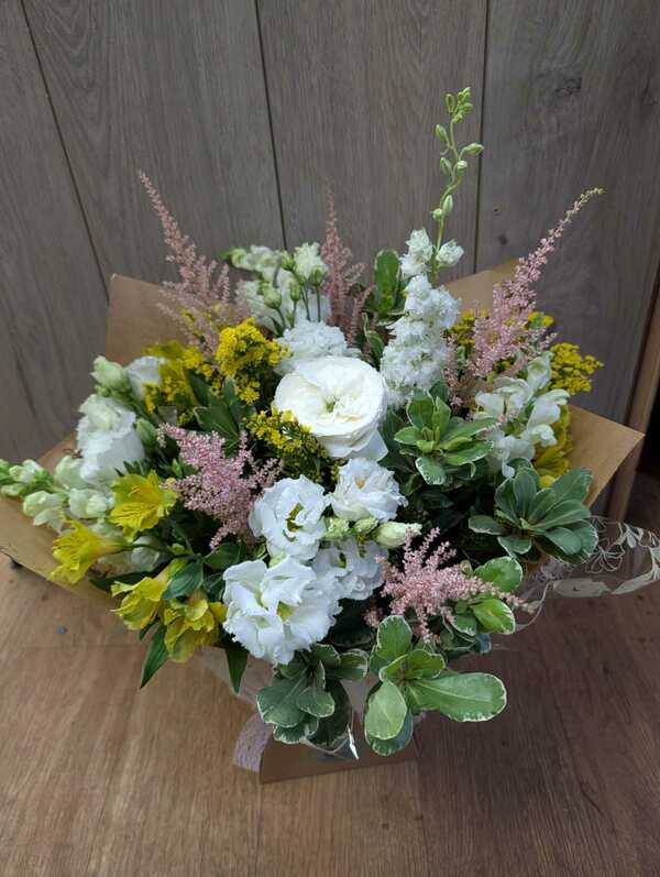Flowers delivered to customer