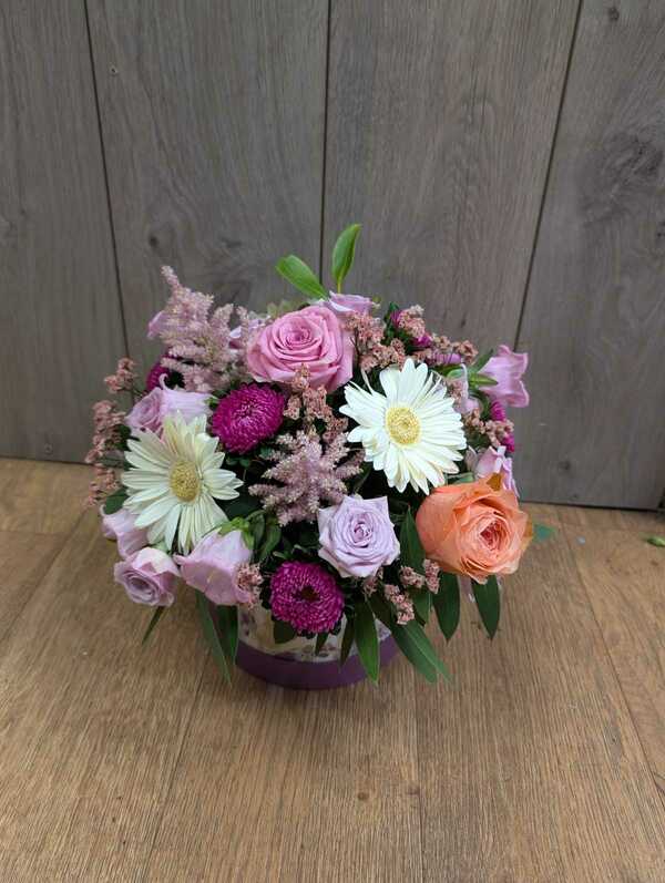 Flowers delivered to customer