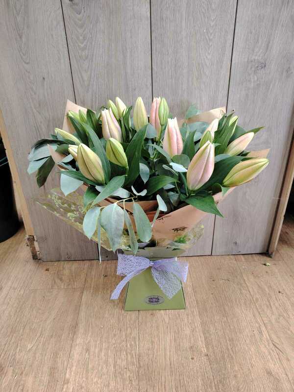 Flowers delivered to customer