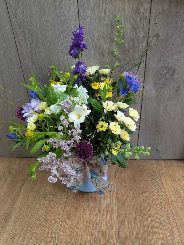 Flowers delivered to customer